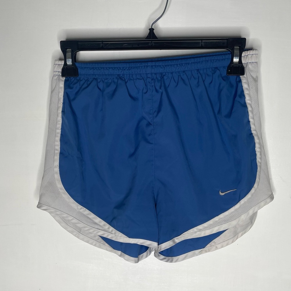 🍋Nike Dri-fit running shorts blue and white